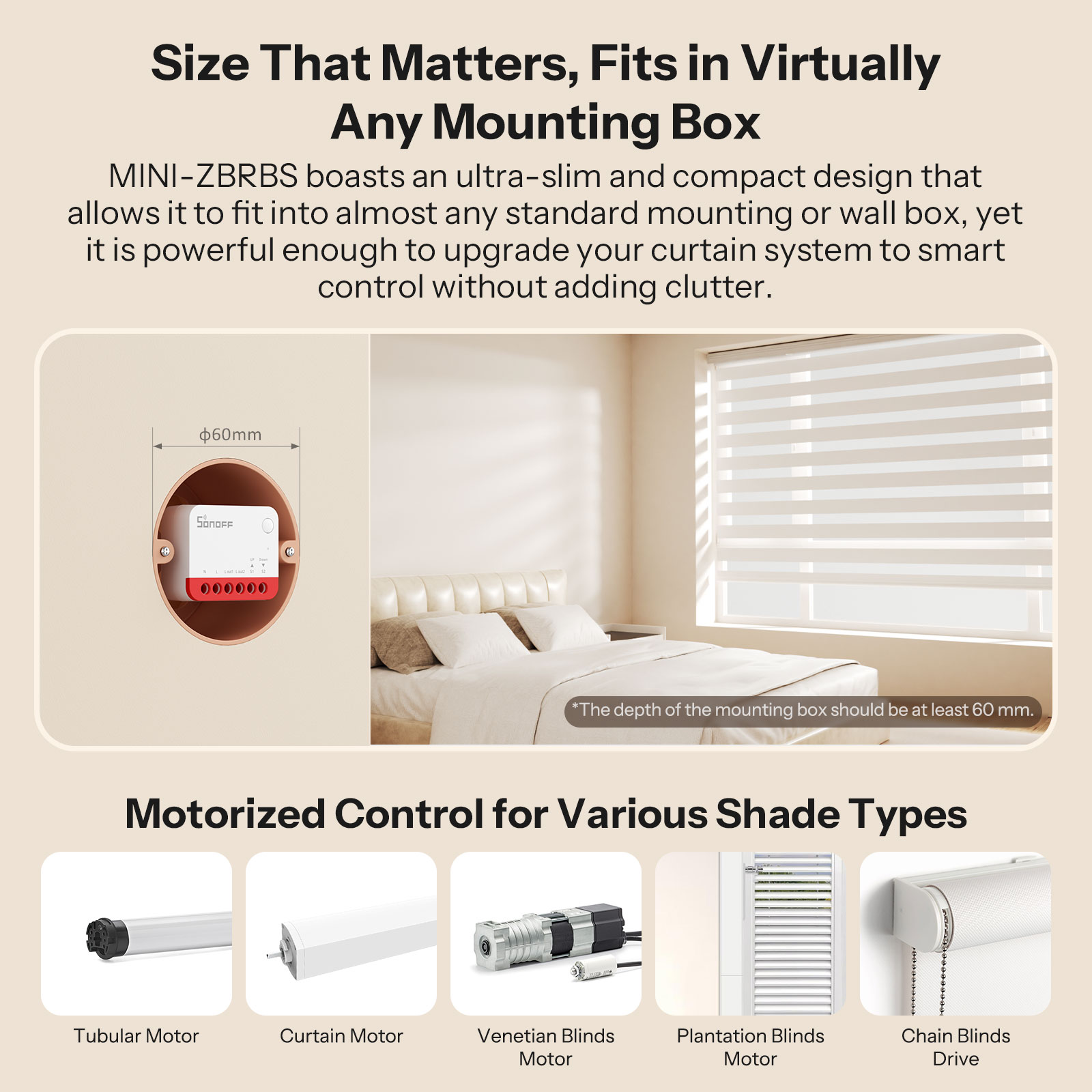 SONOFF MINI-ZBRBS Zigbee Smart - đánh giá và giá Sonoff